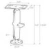 Suport RAM Universal Marine Electronic Mount - B Size Long RAM-B-111U-C