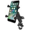 Suport telefon cu prindere pe bara RAM X-Grip Phone Mount with Handlebar U-Bolt Base - Medium