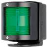 Lumina navigatie OSCULATI Utility 77 black, 112.5° verde cu baza montare