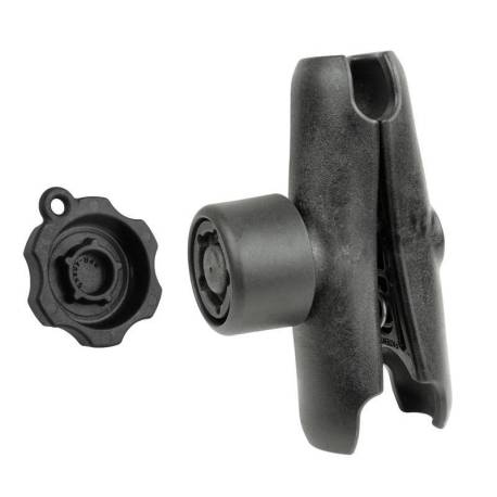 RAM Composite Double Socket Arm with 5-Pin RAM Pin-Lock Security Knob