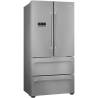 Combina frigorifica side by side + sertare exterioare congelator SMEG Universal FQ55FXDF, Clasa F, 539 litri