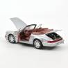 Macheta auto PORSCHE 911 (964) Carrera 2 Cabriolet (1990) 1:18 argintiu