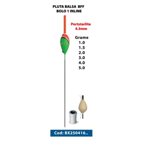 Pluta balsa BFF Bolo 1 Inline 6.0g, Portstarlite