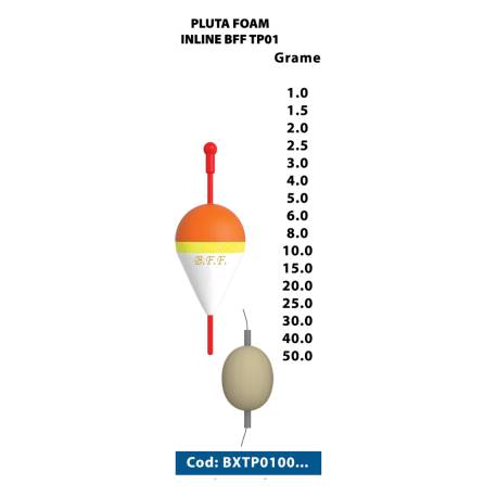 Pluta inline BFF Foam TP01 30.0 grame