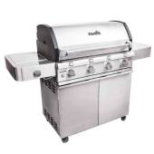 Gratar pe gaz din otel inoxidabil non-magnetic Char-Broil Platinum 4400S 140867, 4 arzatoare din inox, TRU-Infrared