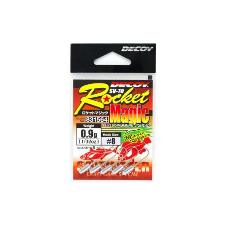 Jig DECOY SV-70 Rocket Magic Nr.8, 0.9g, 5buc/plic