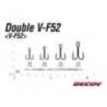 Carlige duble DECOY V-F52 NR.2, 6buc/plic