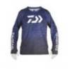 Bluza cu protectie UV DAIWA Long Sleeve T-Shirt Navy marimea L