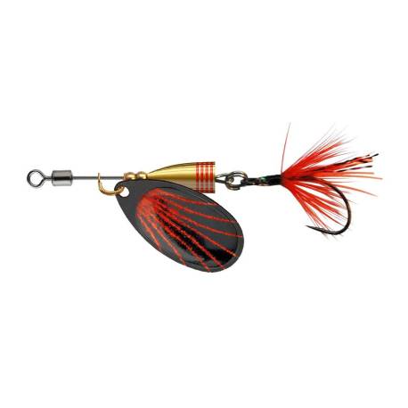 Lingurita rotativa CORMORAN Single UL2, Nr.0, 2.8g, Black/red