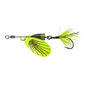 Lingurita rotativa CORMORAN Single UL2, Nr.0, 2.8g, Chartreuse/Black