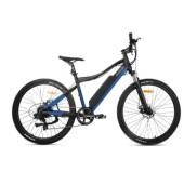 Bicicleta electrica MTB (E-Bike) SCOOTY EM-500 PRO, roti 27.5", motor 250W, autonomie max. 70 Km, Negru/Albastru