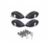 Accesoriu capace antifurt pentru barele CRUZ Airo 932-047 (4 buc)