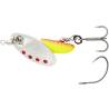 Lingurita rotativa SAVAGE GEAR Spinner Grub Nr.1 3.8g Silver Red Yellow