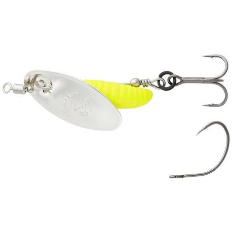 Lingurita rotativa SAVAGE GEAR Spinner Grub Nr.0 2.2g Silver Yellow