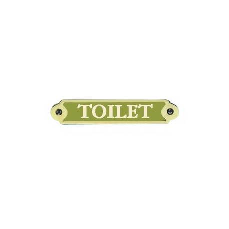 Placuta bronz TOILET, 16x3.2cm