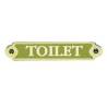 Placuta bronz TOILET, 16x3.2cm