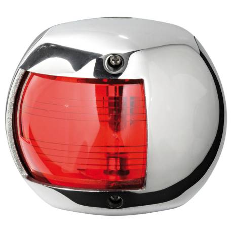 Lumina navigatie OSCULATI Classic 20 LED inox 112.5° rosu stanga