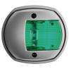 Lumina navigatie LED OSCULATI Sphera Compact Grey RAL 7042, verde dreapta