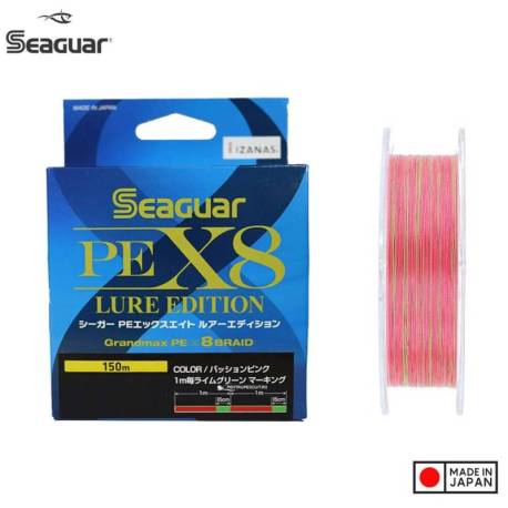 Fir textil SEAGUAR PEX8 LURE EDITION 150m, 0.4mm