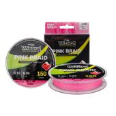 Fir textil WIZARD Pink Braid 0.15mm, 150m