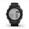 Ceas GARMIN fenix 7 Pro Sapphire Solar Titan DLC Carbon Grey, curea neagră, 47mm