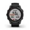 Ceas GARMIN fenix 7 Pro Sapphire Solar Titan DLC Carbon Grey, curea neagră, 47mm