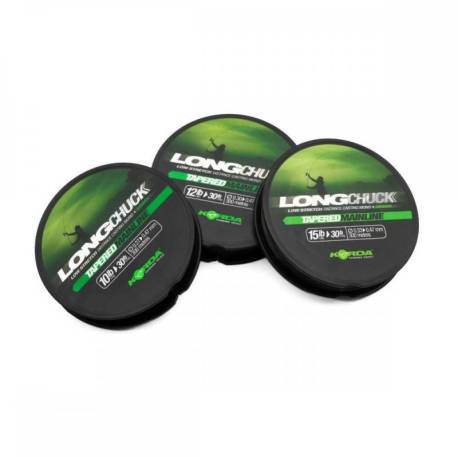 Fir monofilament KORDA LongChuck Green 0.27-0.47mm, 300m