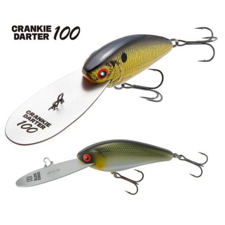 Vobler TIEMCO CRANKIE DARTER 100 F 7cm, 13g, culoare 06 Ultra Baitfish