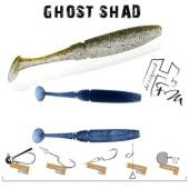 Naluca HERAKLES GHOST SHAD 7.5cm, culoare Natural Shad, 8 buc/plic