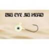 Jig turnat HERAKLES Big Eye Nr.8 1.0g Glow, 3buc/plic