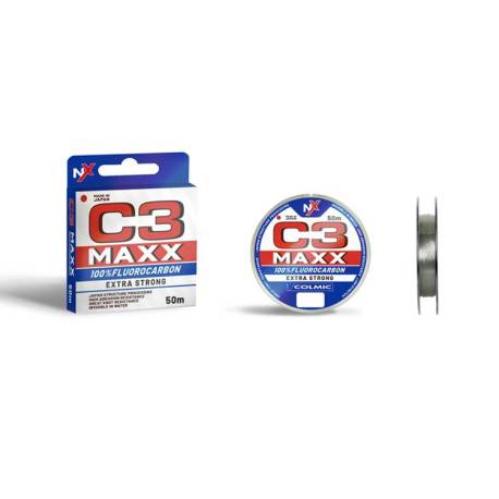 Fir fluorocarbon COLMIC C3 MAXX 50m 0.255mm