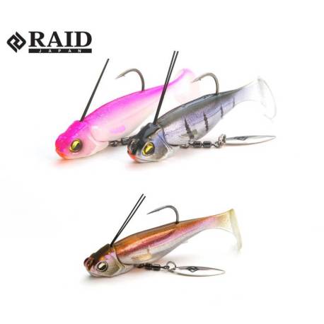 Naluca RAID HEAD SWIMMER LIBERO 14g culoare 005 Clear Wakasagi 2buc/plic