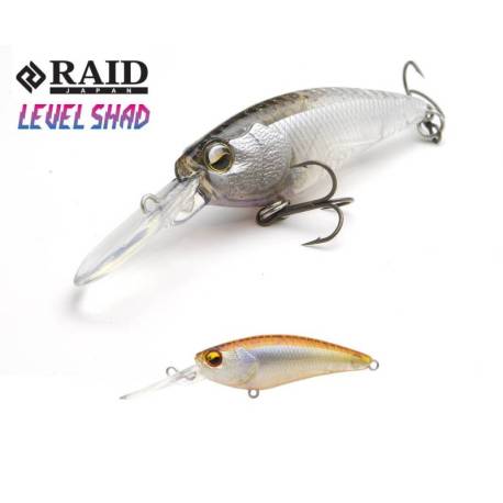 Vobler RAID Level Shad 5cm 4.3g culoare 010 Jewel Wakasagi