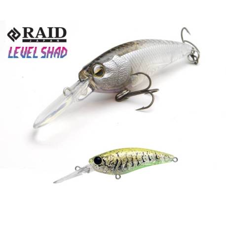 Vobler RAID Level Shad 5cm 4.3g culoare 014 Hige Shrimp