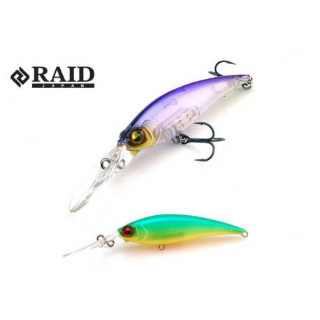 Vobler RAID Level Shad Sprinter 68MR 6.8cm 5.9g culoare 001 Lime Chartreuse