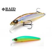 Vobler RAID Level Minnow Quick72, 7.2cm, 5.2g, culoare 001 Lime Chartreuse