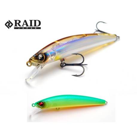 Vobler RAID Level Minnow Quick72, 7.2cm, 5.2g, culoare 001 Lime Chartreuse