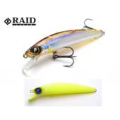 Vobler RAID Level Minnow Quick 72, 7.2cm, 5.2g, culoare 002 Lemon Power