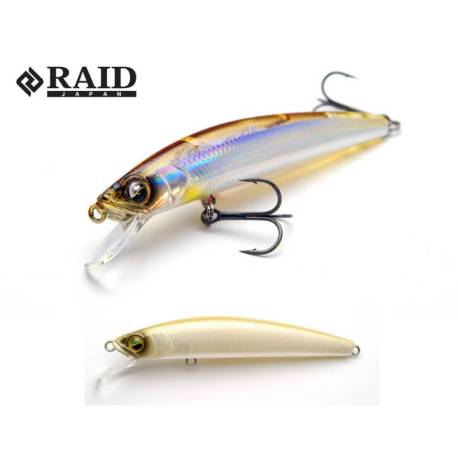 Vobler RAID Level Minnow Quick72, 7.2cm, 5.2g, culoare 007 Pearl Wakasagi