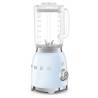 Blender SMEG 50’s Style BLF03PBEU, 800 w, 4 viteze, albastru pastel