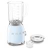 Blender SMEG 50’s Style BLF03PBEU, 800 w, 4 viteze, albastru pastel