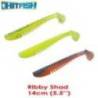 Naluca HITFISH Ribby Shad 14cm, culoare R40, 3buc/blister