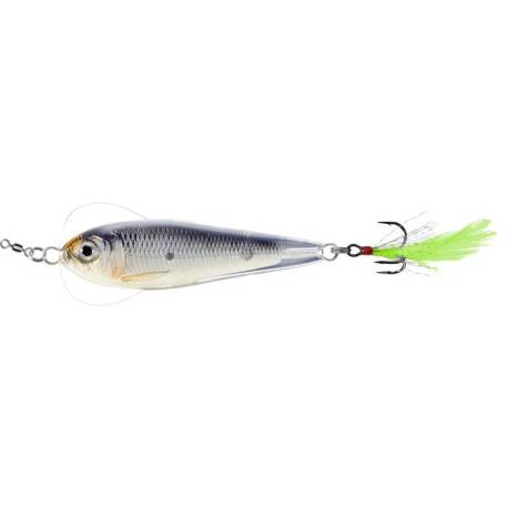 Lingurita oscilanta LIVE TARGET Flutter Shad 5.5cm, 14g, Glow/Black