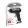 Pistol de lipit RAPID GlueGun Hobby, negru, max 72W, debit 125g/h, include 6 batoane, functional cu batoane de 12 mm