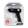 Pistol de lipit RAPID GlueGun Hobby, negru, max 72W, debit 125g/h, include 6 batoane, functional cu batoane de 12 mm