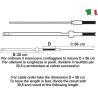 Cablu de directie ULTRAFLEX M66 7ft