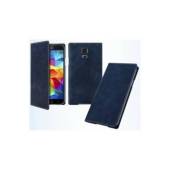 Husa LG G3 Arium Mustang Flip Book Battery Cover albastru navy