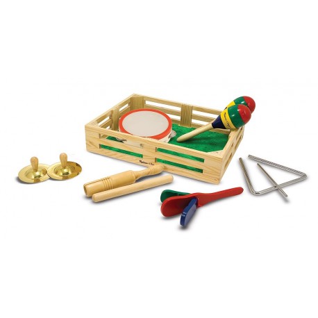 Set de instrumente muzicale din lemn Melissa&Doug