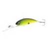 Vobler KAMATSU Sharp Shad 4.5cm, 4.5g, floating, 091 Chartreuse BlackBack - Custom Color by Mogo Lures