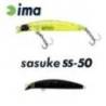 Vobler IMA SASUKE SS-50, 5cm, 1.7g, 008 Matt Night Black